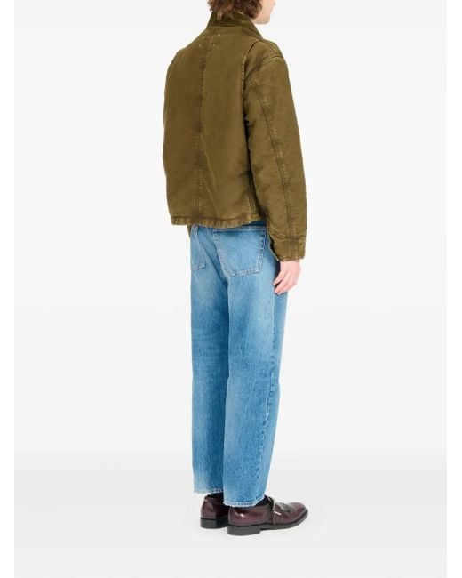 メンズ Maison Margiela コットン ジャケット Green