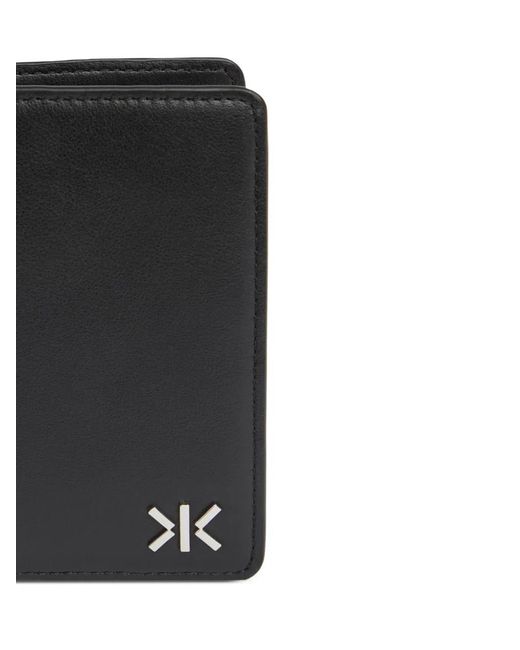 KENZO Black Double K Wallet for men