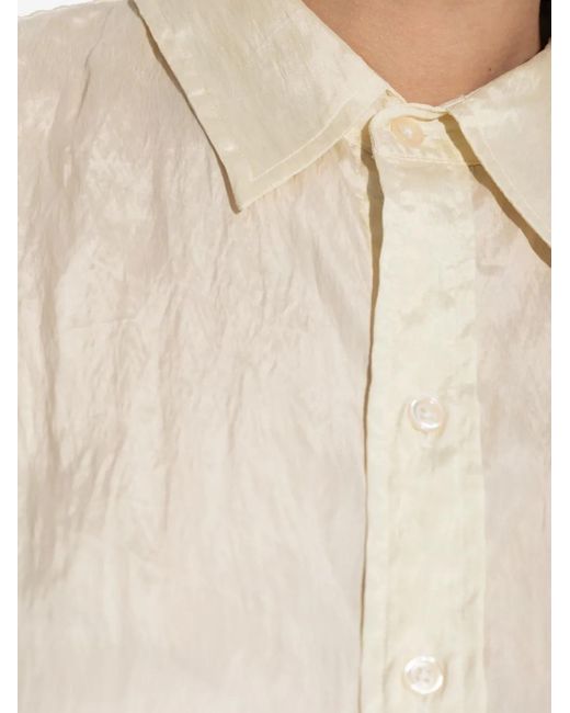 R13 Natural Long-Sleeve Shirt