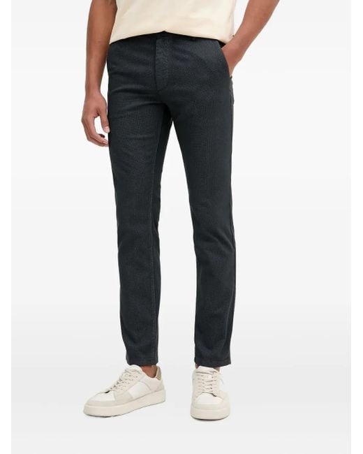 Boss Straight Broek in het Blue voor heren