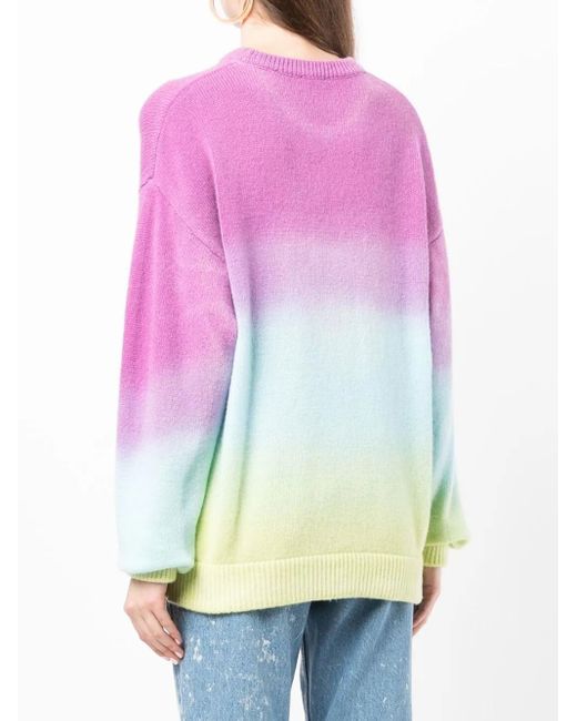 Maglione Con Stampa di BAPY BY *A BATHING APE® in Pink