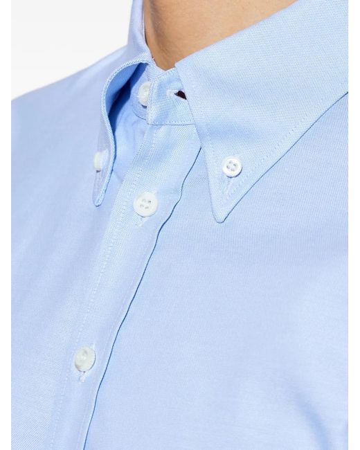 Camisa Con Botones DSquared² de hombre de color Blue