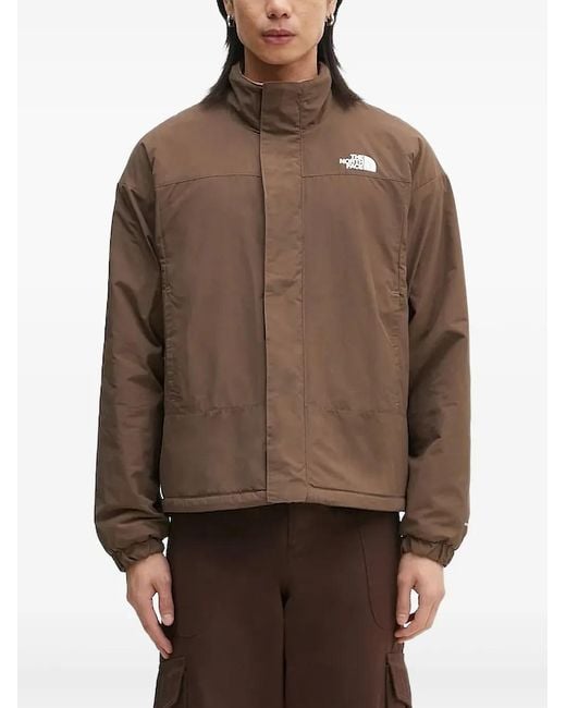 The North Face Brown Yumiori High-Neck Jacket for men
