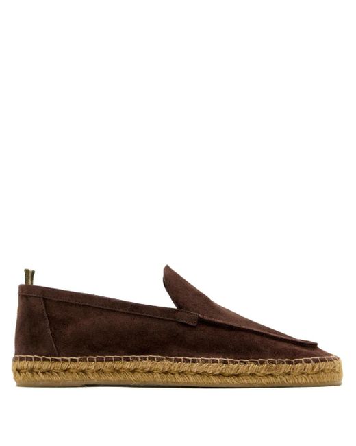 Castaner Espadrilles aus Wildleder in Brown für Herren