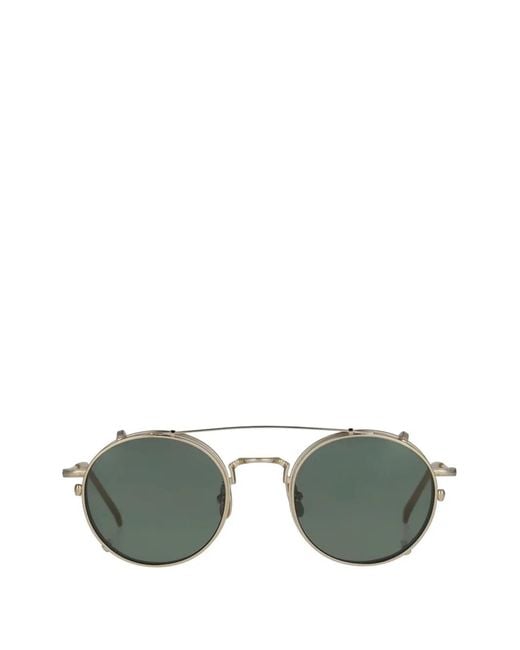 Mykita Green Alister Round-Frame Sunglasses