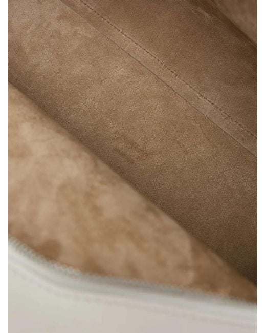 Marsèll White Sagomina Leather Shoulder Bag