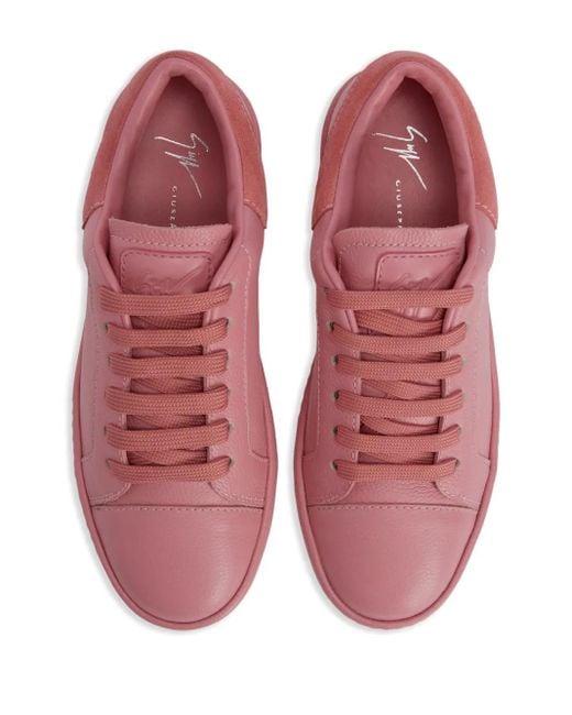 Giuseppe Zanotti Pink Trainers