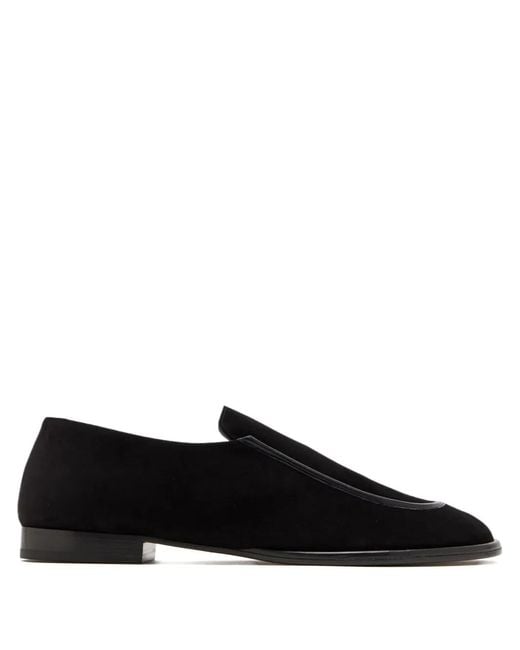 Neous Black Mocassins Polaris En Daim