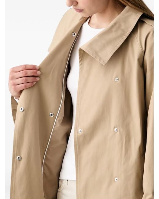 DKNY Natural Belted Trench Coat