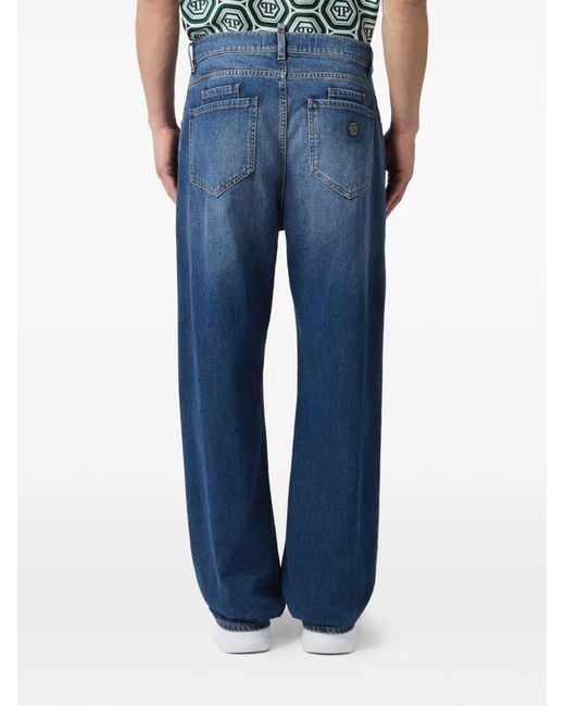 Philipp Plein Blue Jean Rockstar Basic for men