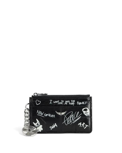 Zadig & Voltaire Sunny カードケース ブラック | Lyst
