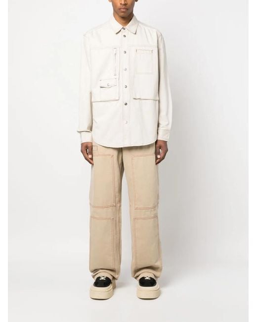 Isabel Marant Natural Pascuale Shirt Jacket for men