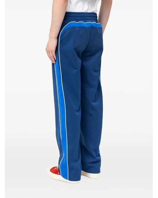Casablanca Blue Cyber Tricot Track Pants for men