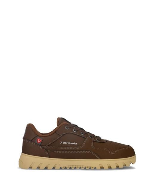 Barebarics Brown Zing Frost Lace-Up Sneakers