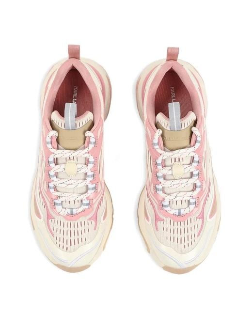 Karl Lagerfeld Pink Blaze Sneakers