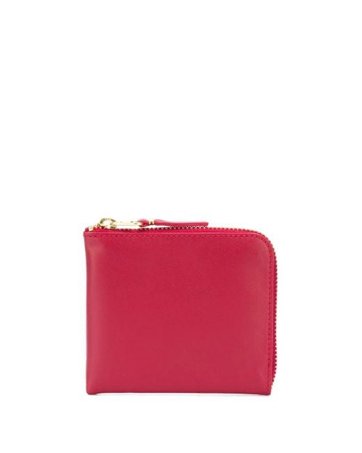 Comme des Garçons Red Small Zip-Around Wallet