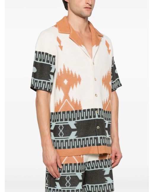 Alanui Gray Icon Shirt for men