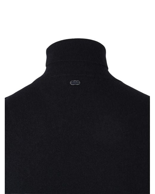 Agnona Blue Turtleneck Knit for men