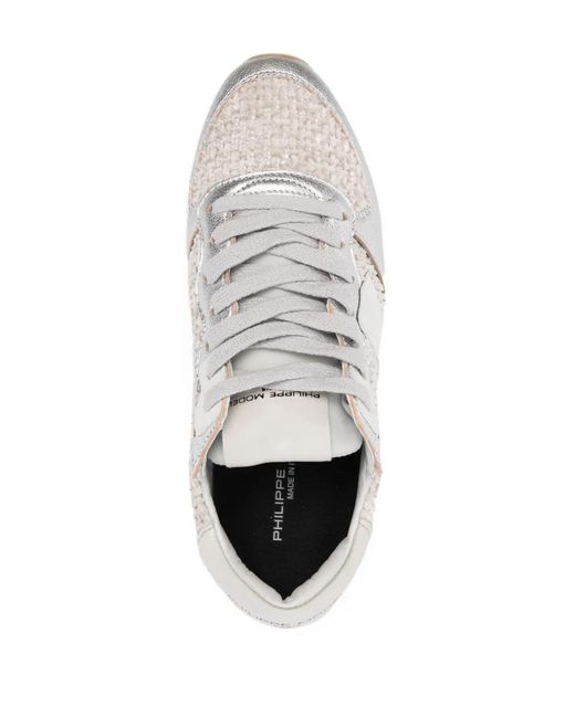 Baskets Mondial Philippe Model en coloris White