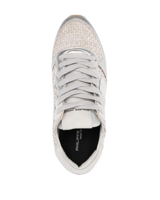 Baskets Mondial Philippe Model en coloris White