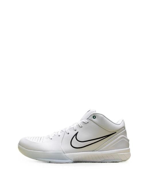 Nike White Kobe 4 Protro Draft Day Pack Sneakers for men