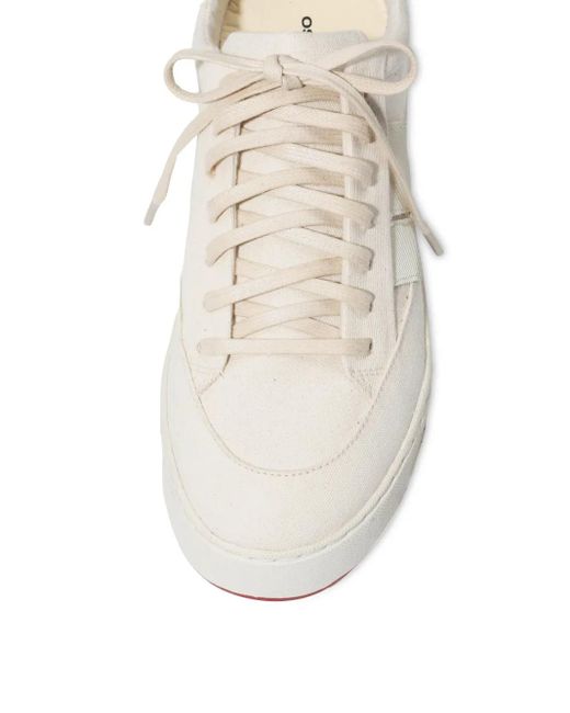 Osklen White Ag Canvas Sneakers