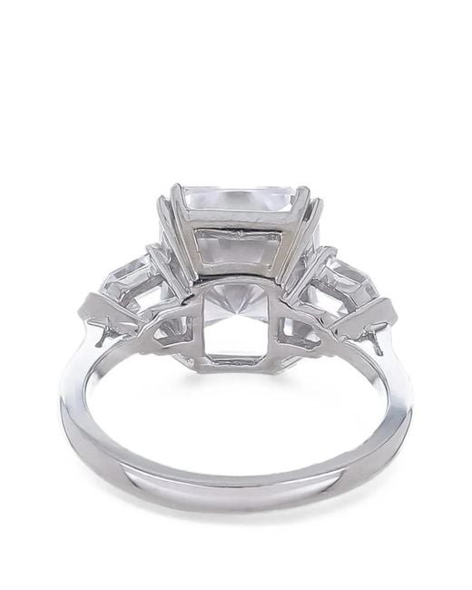 Fantasia by Deserio White Radiant-Cut Ring