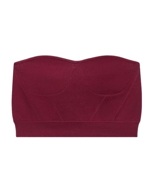 RTA Red Nour Cropped-Top