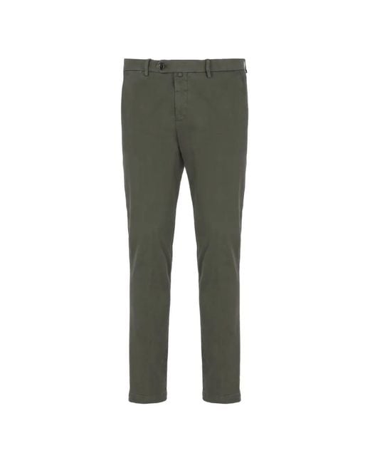 Briglia 1949 Green Pantalon À Poches Passepoilées for men