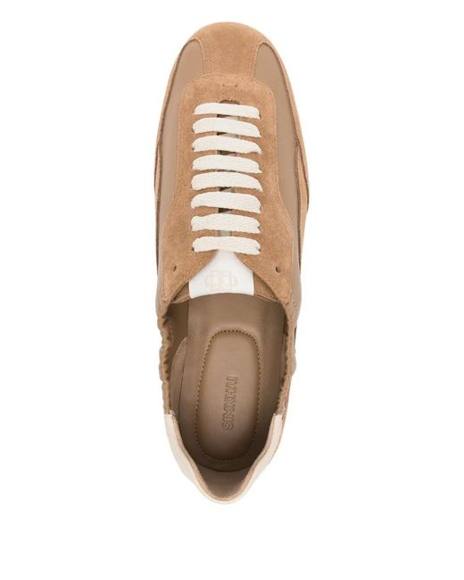 Jonathan Simkhai Brown Georgie Elasticised Sneakers