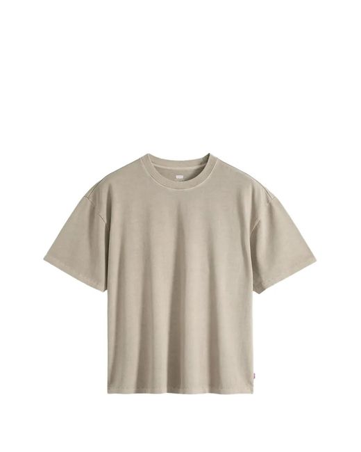 Levi's Gray Boxy-Fit T-Shirt for men