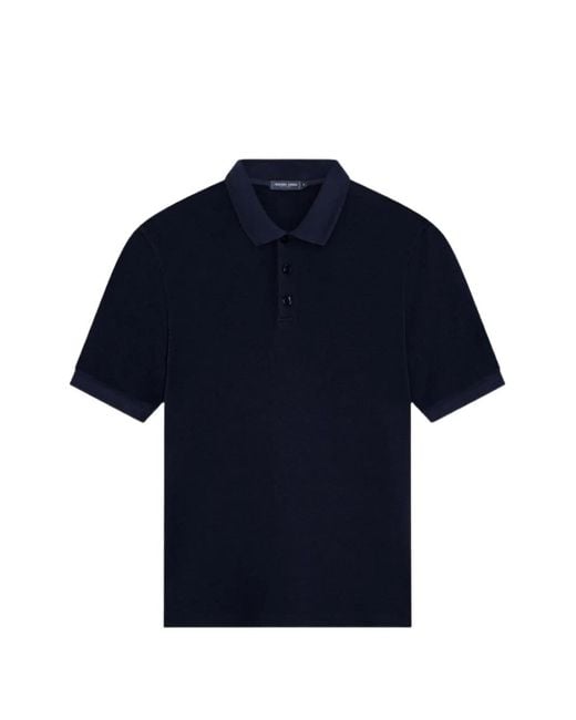 Frescobol Carioca Blue Horacio Polo Shirt for men