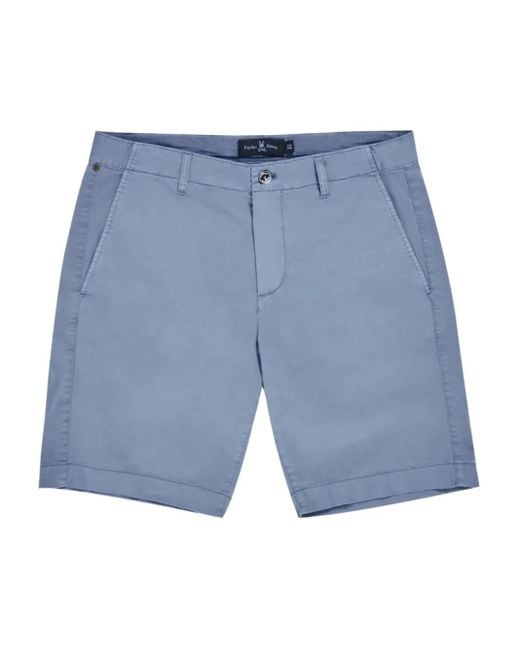 Psycho Bunny Diego Shorts in het Blue voor heren