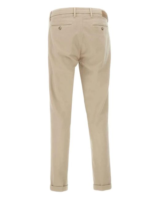 Re-hash Natural Buttoned Trousers for men