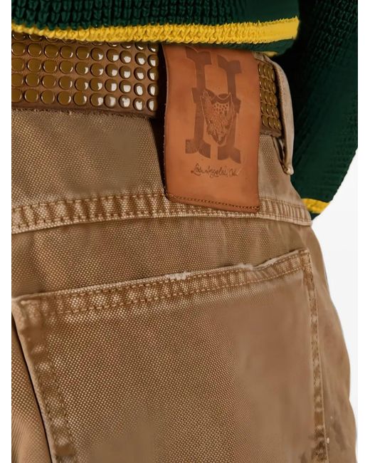 HTC Natural Panelled Trousers for men