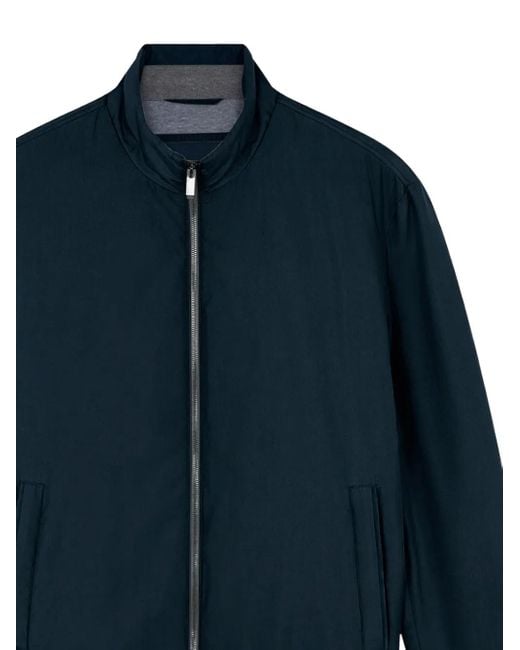Paul & Shark Blue Zip-Fastening Jacket for men