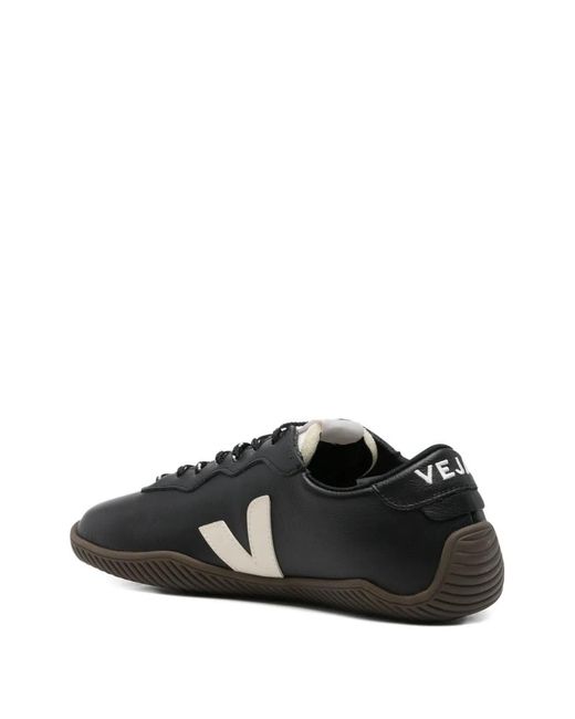 Veja Black Jitsu Logo-Patch Sneakers