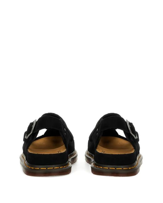 Dr. Martens Archive Fisherman Leather Sandals in Black for  display picture 2