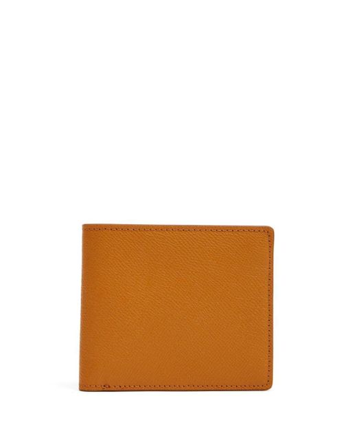 Maison Margiela Orange Four-stitch Logo Wallet