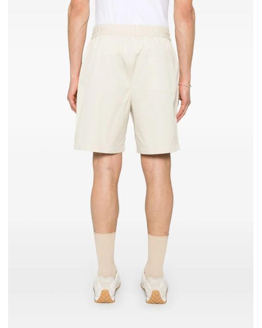 Axel Arigato Natural Stitch Embroidered Shorts for men