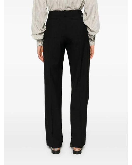 KENZO Broek Van Scheerwol in het Black