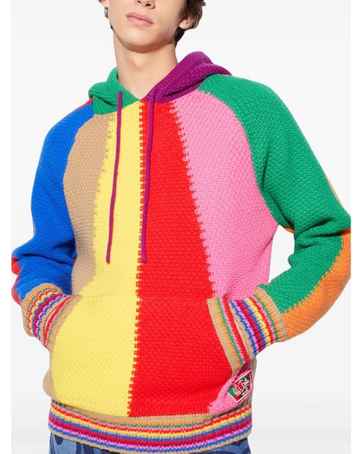 メンズ Emilio Pucci カラーブロック パーカー Black