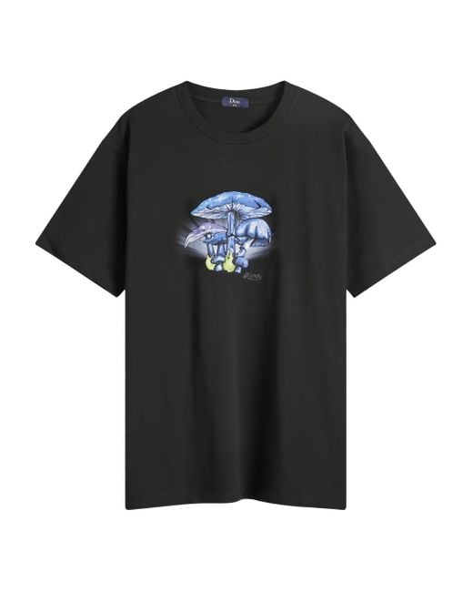 Dime Poison プリント Tシャツ Black