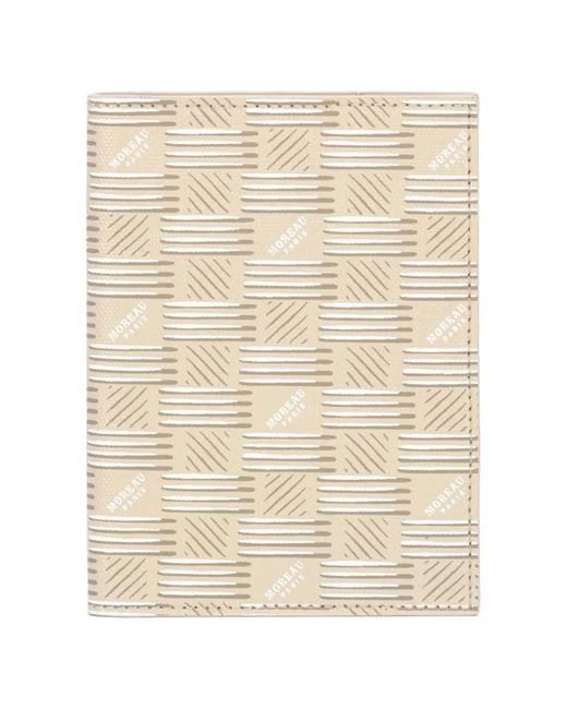 Moreau Natural Printed Passport Holder