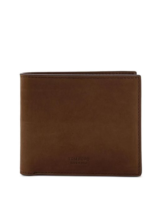 Tom Ford Portemonnaie Mit Logo-Prägung in Brown für Herren