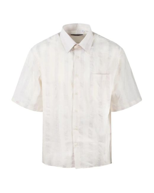 メンズ Costumein ストライプ シャツ White