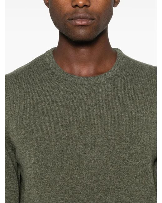 Fedeli Pullover Mit Meliertem Effekt in Green für Herren