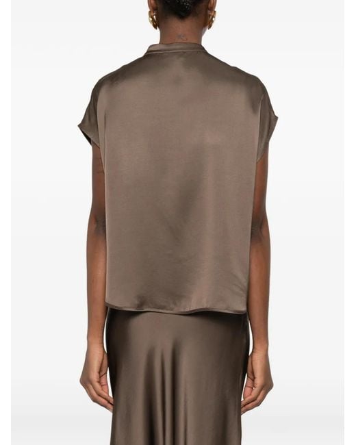 Ottod'Ame Brown Button Shirt
