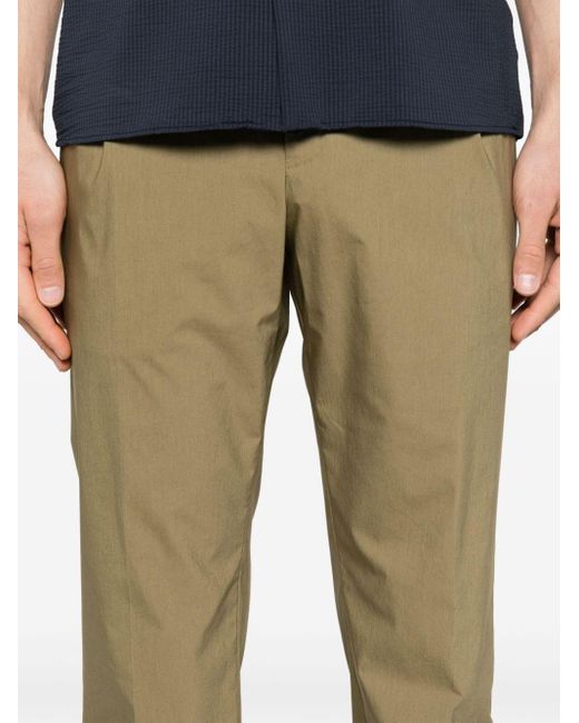 Pantalones chinos ajustados de talle medio PT Torino de hombre de color Natural