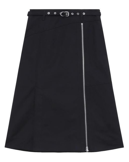 3.1 Phillip Lim Aラインスカート Black